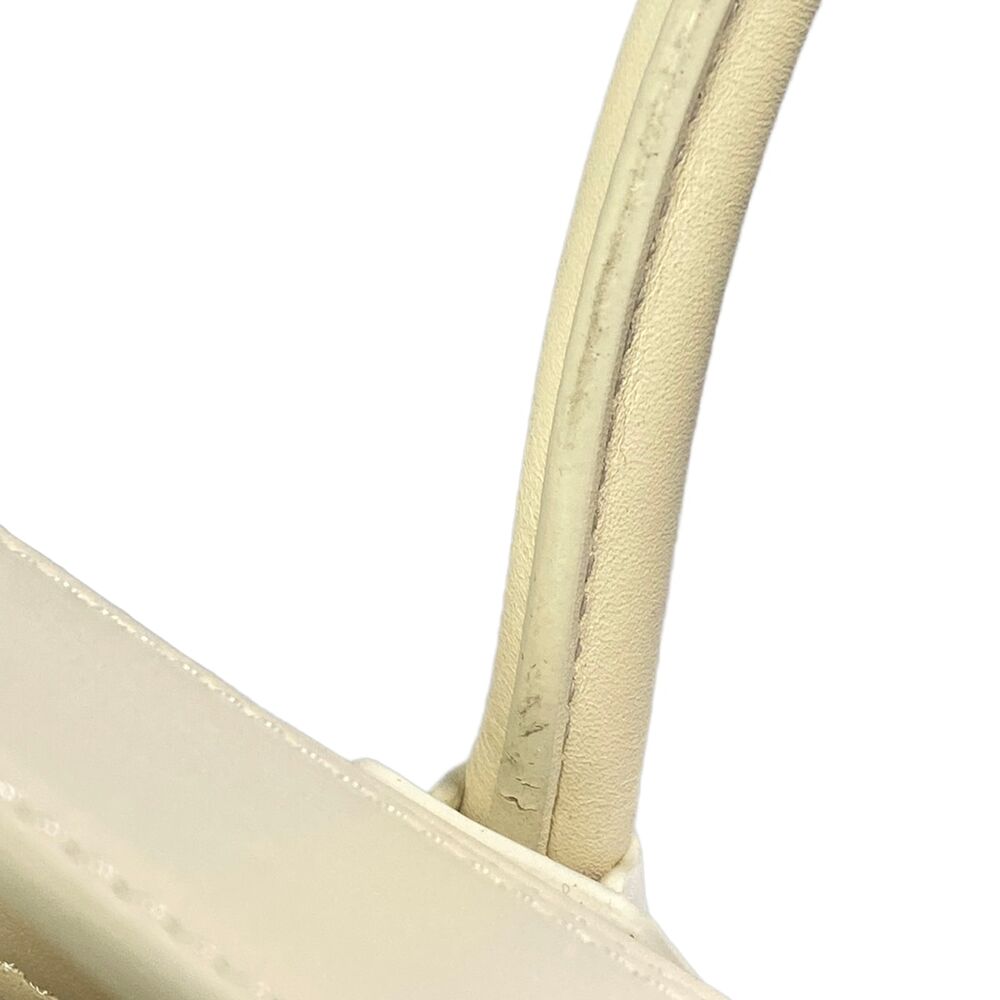 Celine Luggage Nano Shopper Handbag White Beige - Picture 11 of 15